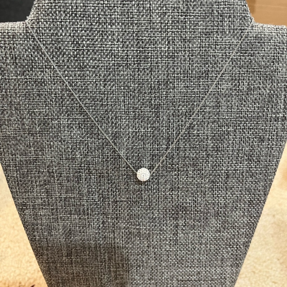 Touchstone Crystal April Birthstone Necklace